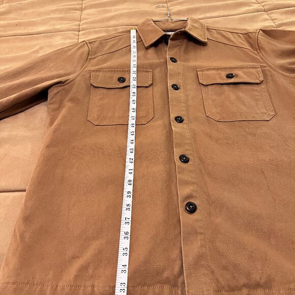 Taylor Stitch Lined Shop Shirt / Shirt Jac Tobacco / 44 XL - Picture 10 of 13